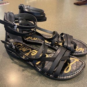 Sam Edelman women’s size 10 black gladiator sandals